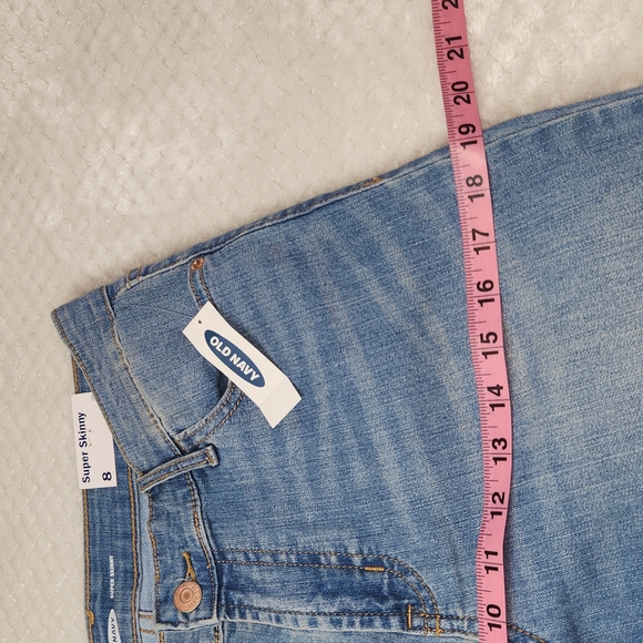 OLD NAVY WOMENS SUPER SKINNY JEANS SIZE 8 NEW WITH TAGS - Picture 12 of 15